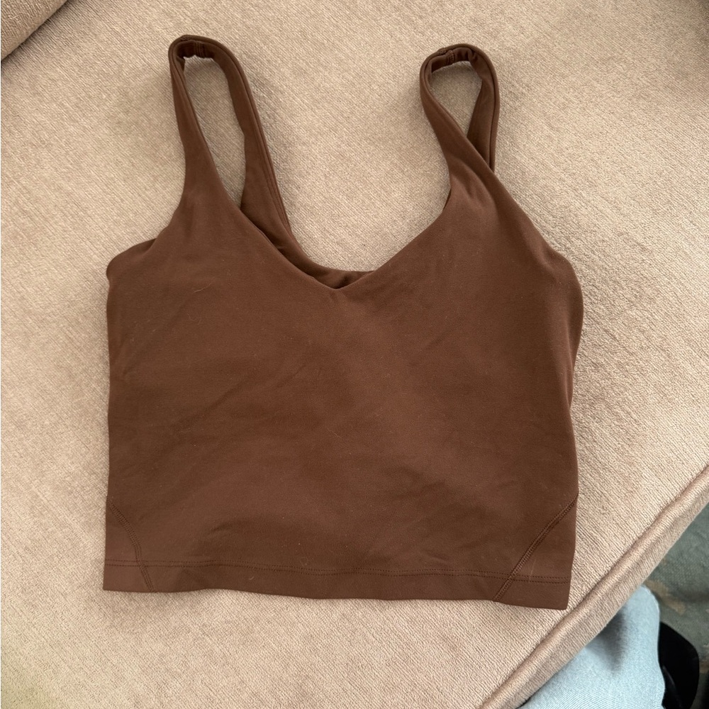 Lululemon Align Tank Espresso Size 4